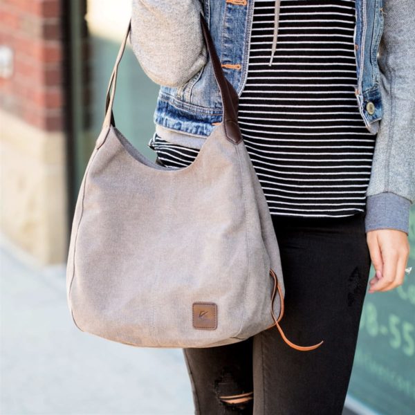 Canvas Hobo Bag Only $19.99! - Become a Coupon Queen