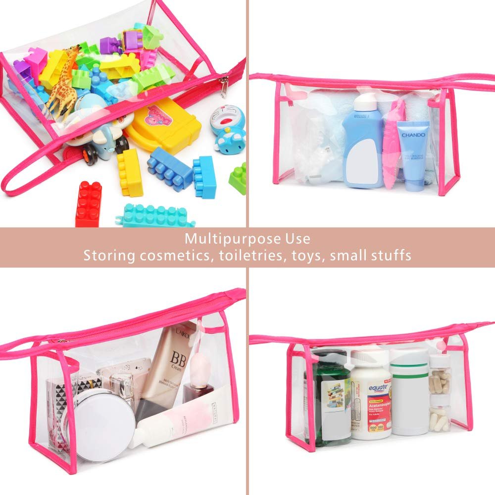 cute clear makeup bag