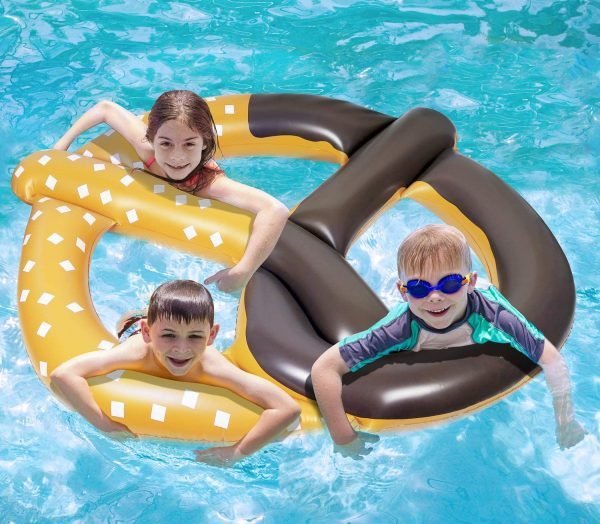 Giant Pretzel Pool Float