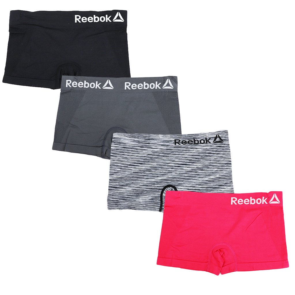 Reebok Women's Seamless Boyshort Panties 4-Pack Only $9.99! - Become a ...