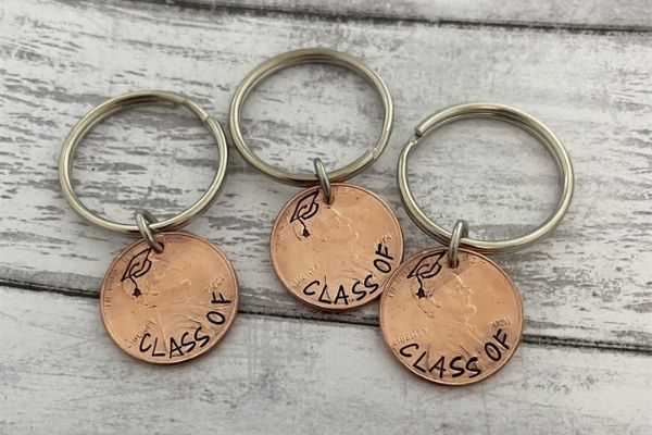 Lucky Penny Keychain Only $9.99 + FREE Shipping! Great Graduation Gift!