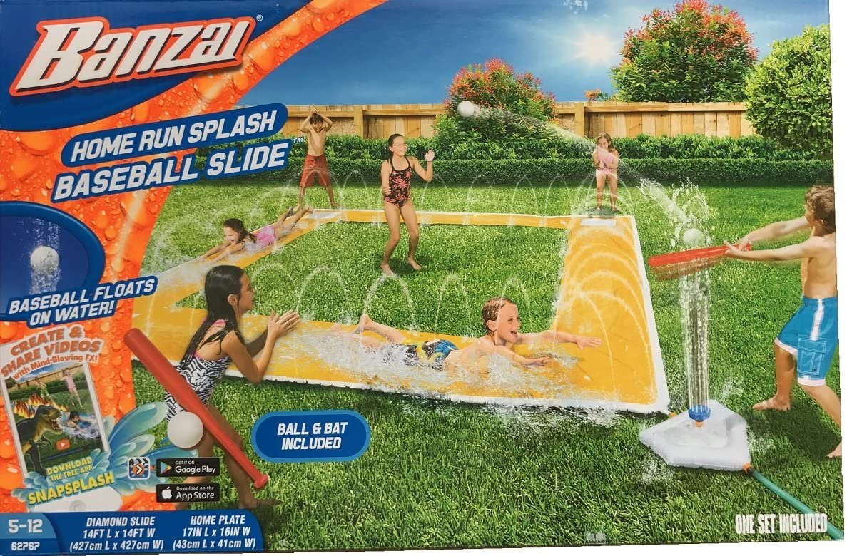 banzai home run splash baseball slide