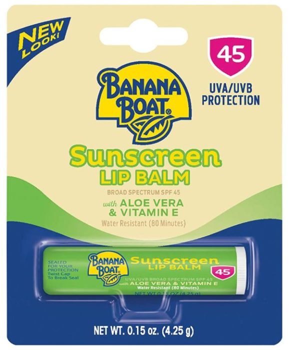 Banana Boat Aloe Vera Lip Protection Sunscreen