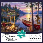 Buffalo Games Canoe Lake 1000 Piece Jigsaw Puzzle Only $9.97!
