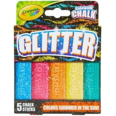 Crayola Glitter Sidewalk Chalk