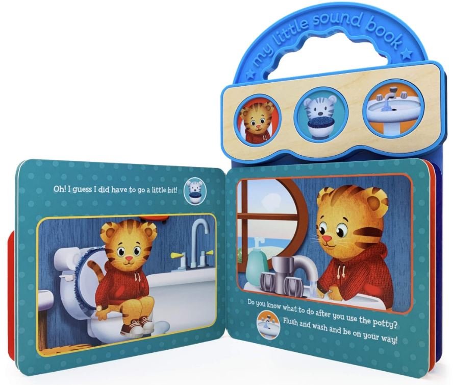 Daniel Tiger Potty Time! Interactive Sound Book Only $8! - Become A 