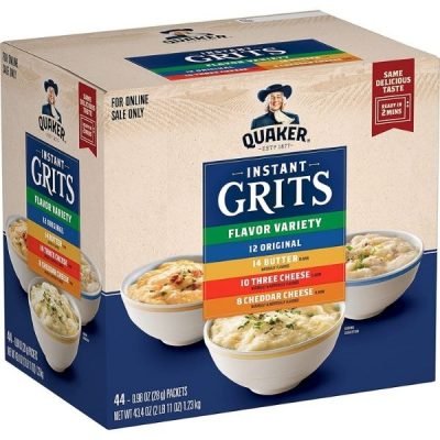 Quaker Instant Grits 44-Count Variety Pack