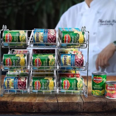 Stackable Can Rack Organizer