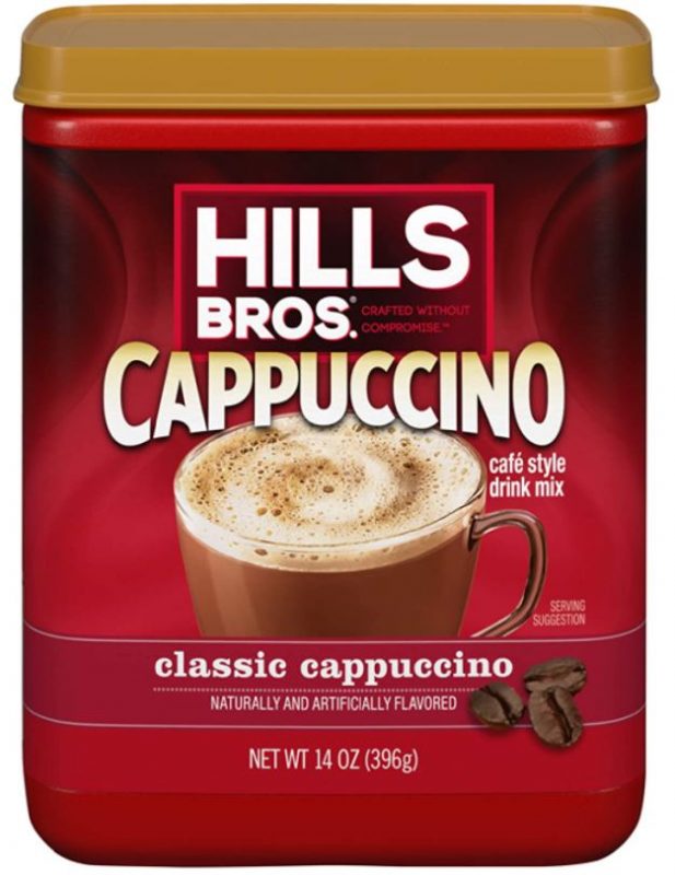 Hills Bros Instant Cappuccino Mix