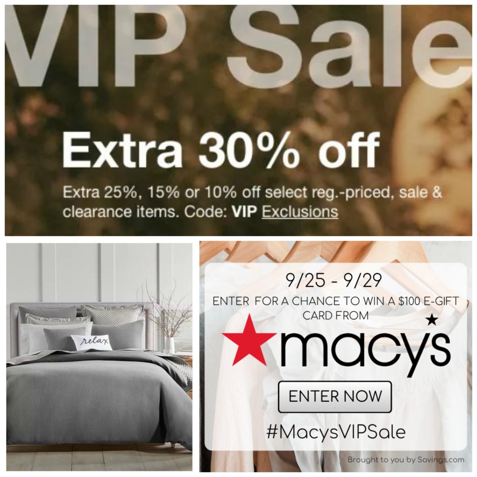 Macy's Friends and Family Giveaway AND up to 30 Savings! 