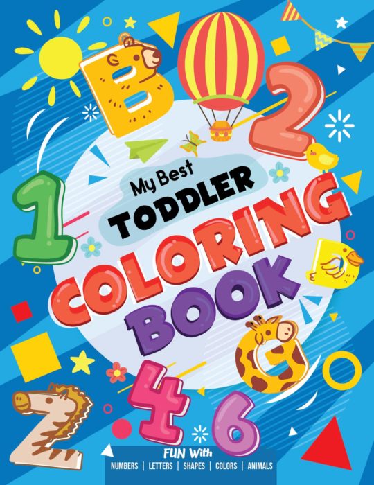 My Best Toddler Coloring Book Only $4.26! - Become a Coupon Queen