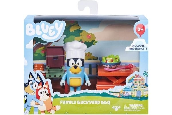 Bluey Dad Backyard BBQ Playset