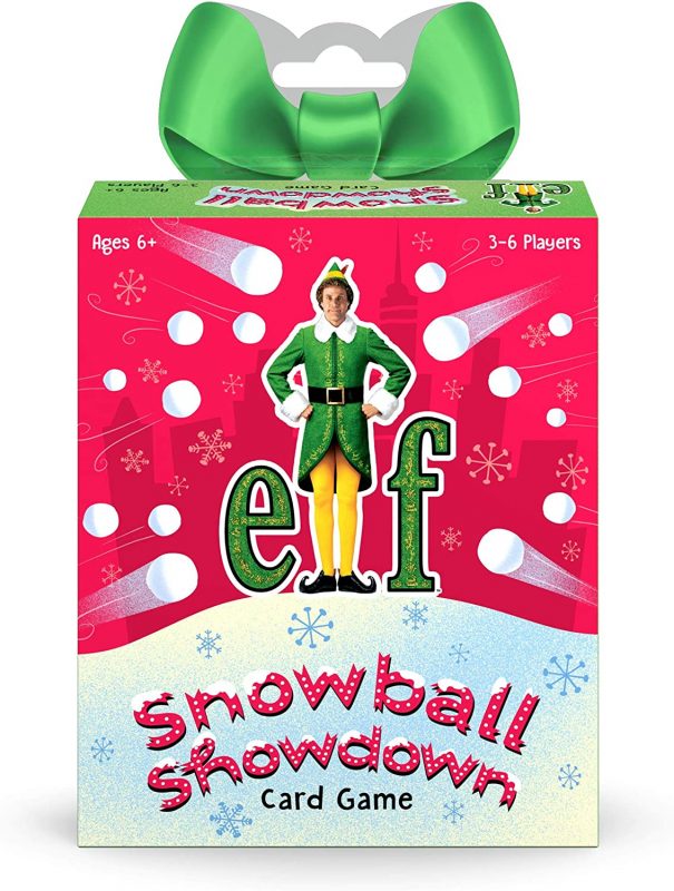 Elf Snowball Showdown Card Game