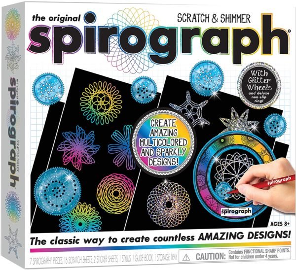 Spirograph Scratch & Shimmer Set