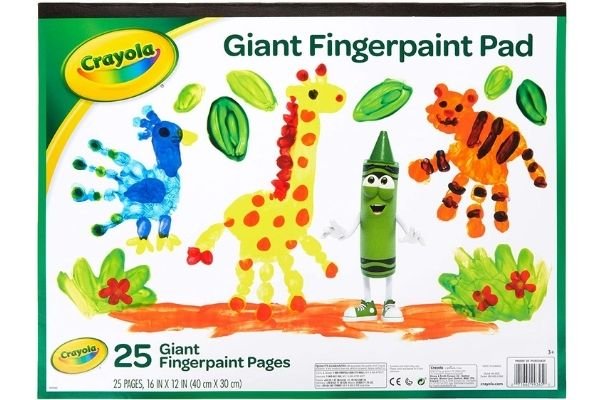 Crayola Giant Fingerpaint Pad