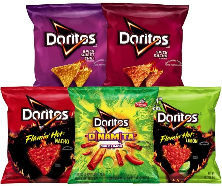 Doritos Hot And Spicy Tortilla Chip Variety Pack 40 Count As Low As 1082 