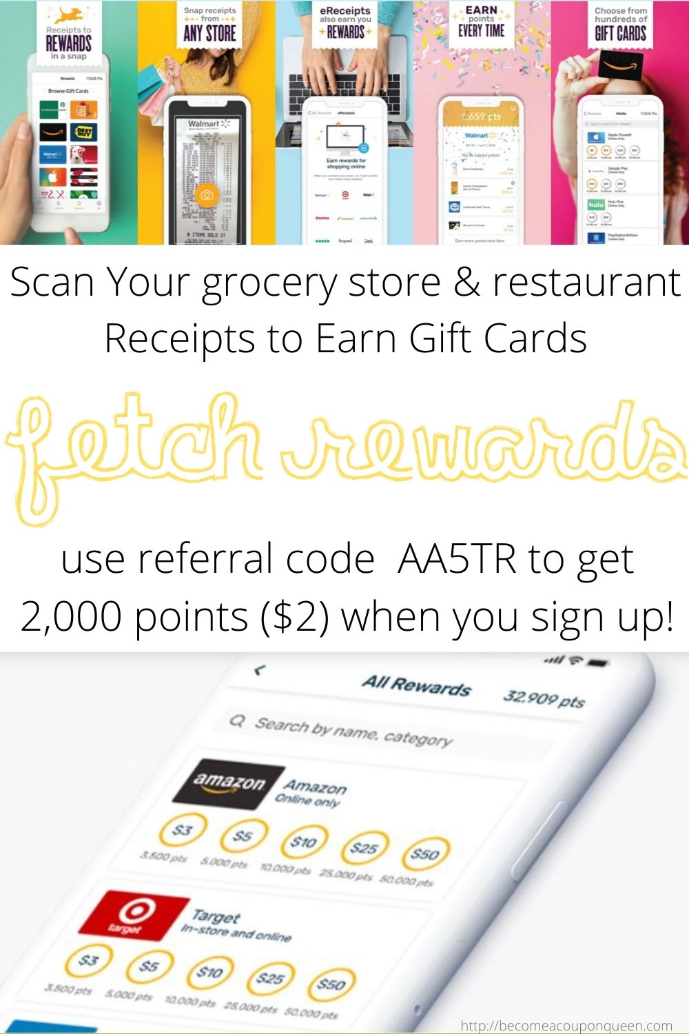 what does fetch rewards do with your receipts