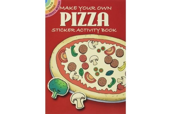 Make Your Own Pizza Sticker Activity Book