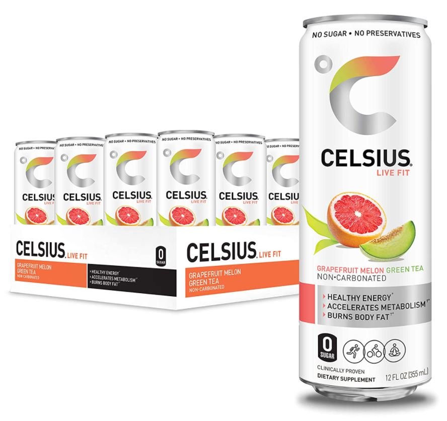 Celsius Green Tea Fitness Drink 12-pack As Low As $15.22!