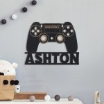 Personalized Gaming Wall Hanging Only $17.99 + FREE Shipping! SO COOL!