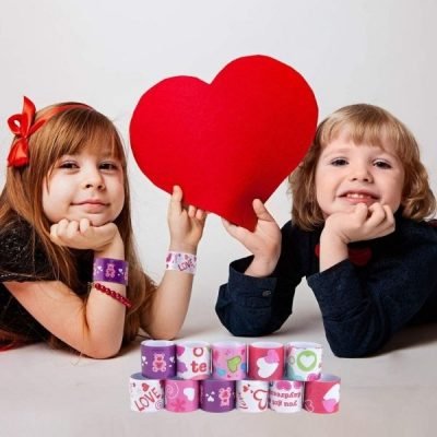 Valentine’s Day Slap Bracelets