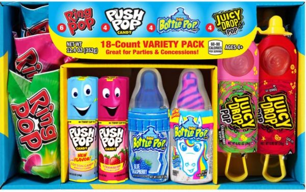 Bazooka Valentine's Candy Variety Pack