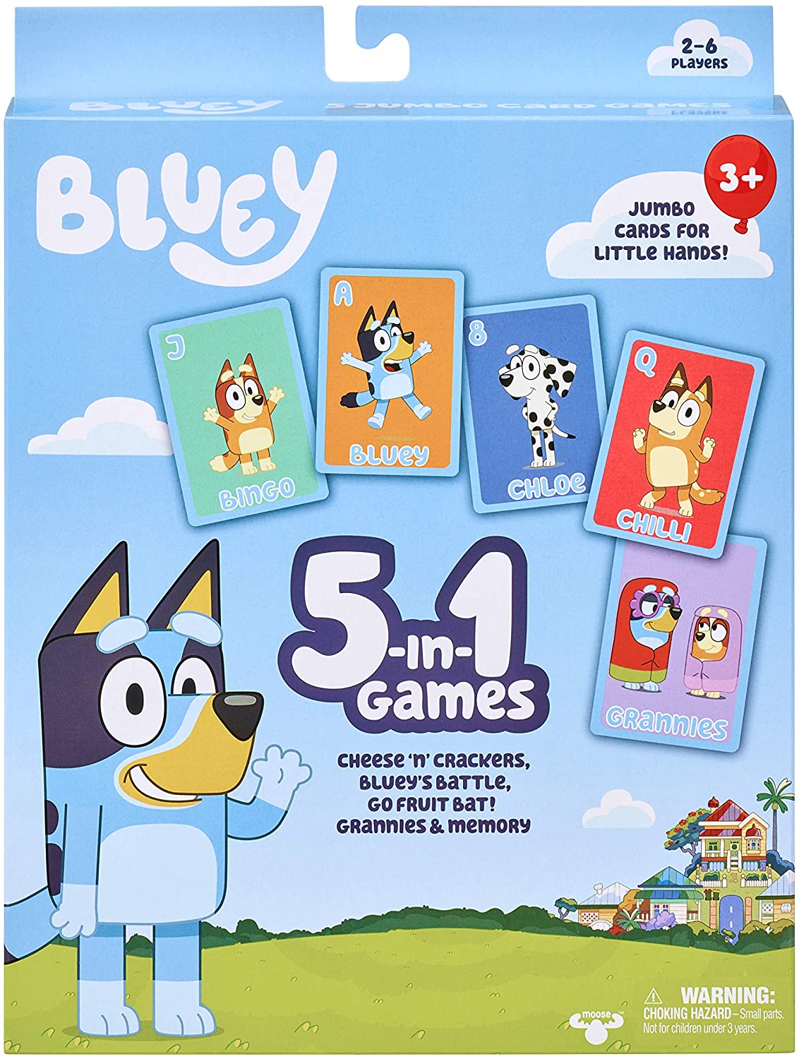 Bluey 5-in-1 Card Game Set Only $7.99! Great for Easter Baskets!