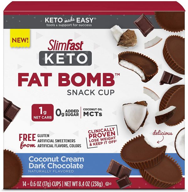 SlimFast Keto Fat Bomb Snacks