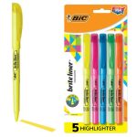 BIC Brite Liner Highlighters on Sale | 5-Pack Only $1.72!