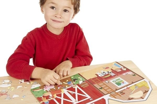 Melissa & Doug On the Farm Puffy Sticker Play Set