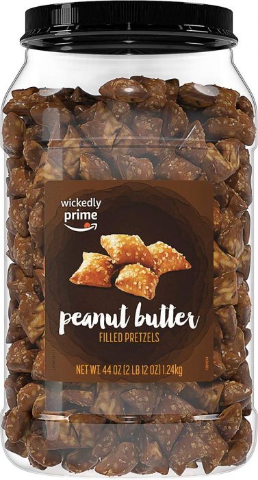 Wickedly Prime Peanut Butter-Filled Pretzels