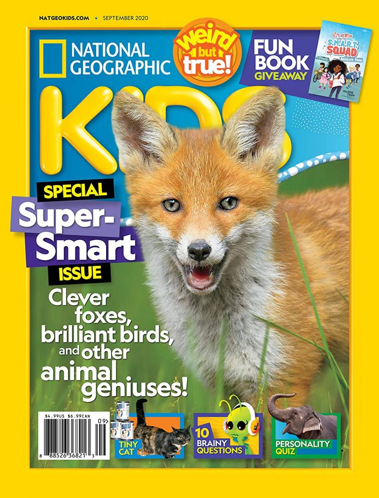 National Geographic Kids Magazine Subscription Only 7!!