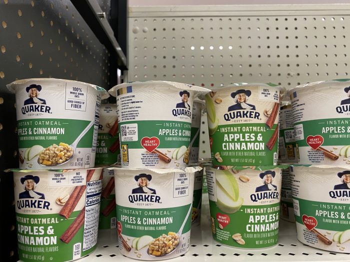 Quaker Instant Oatmeal Express Cups