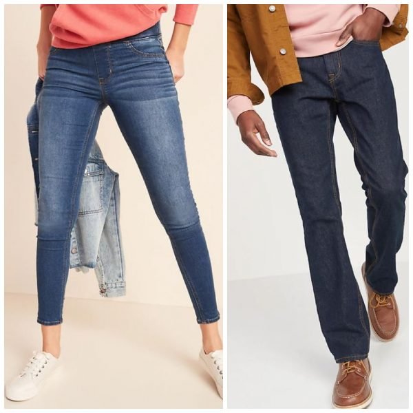 Old Navy Jeans on Sale for the Family as low as $10.50 Today Only!!