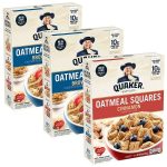 Quaker Oatmeal Squares Cereal 3-Count as low as $2.07 per Box!