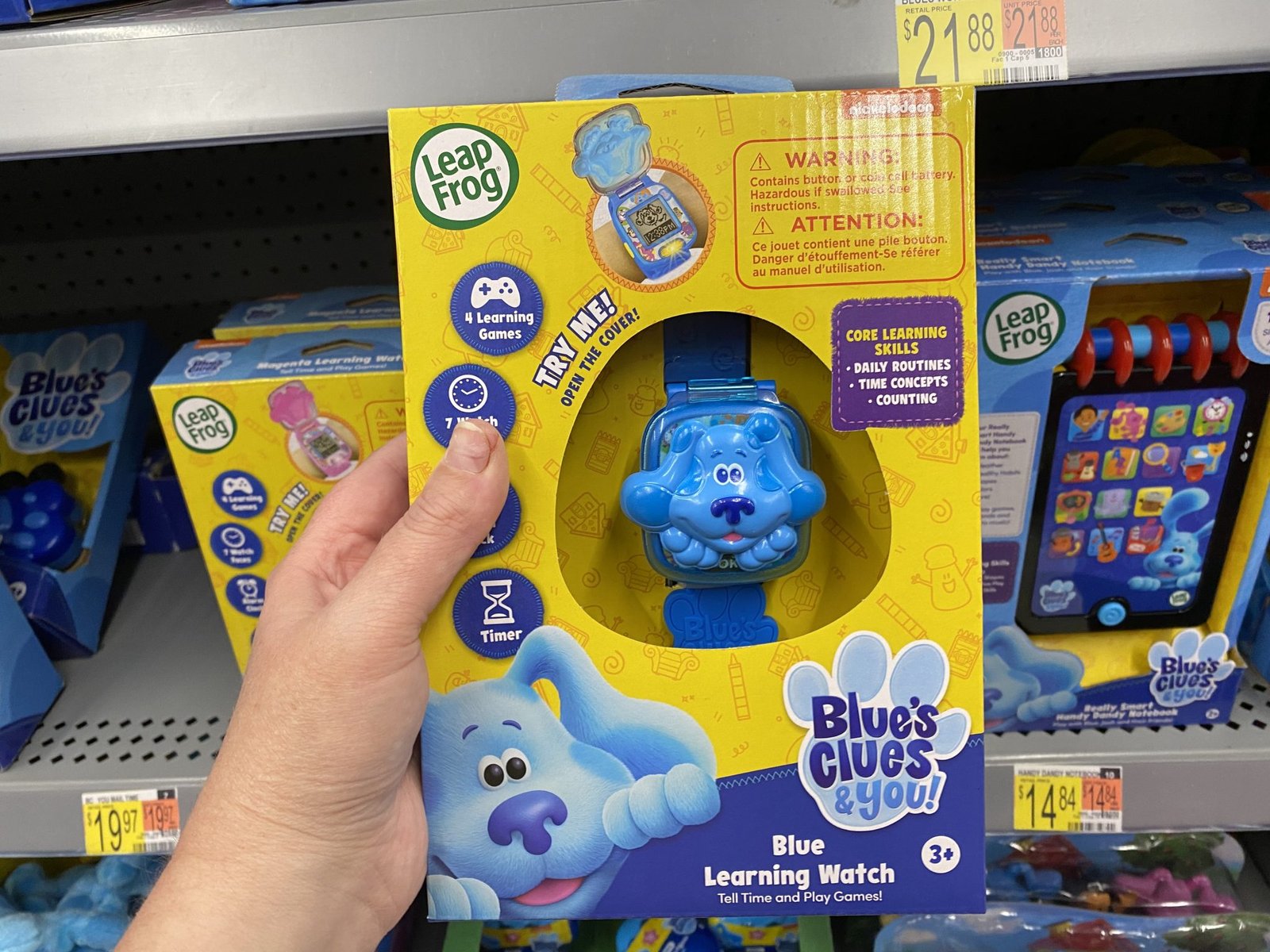 blue's clues learning watch