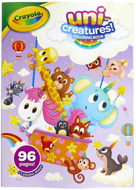 Uni-Creatures Coloring Book