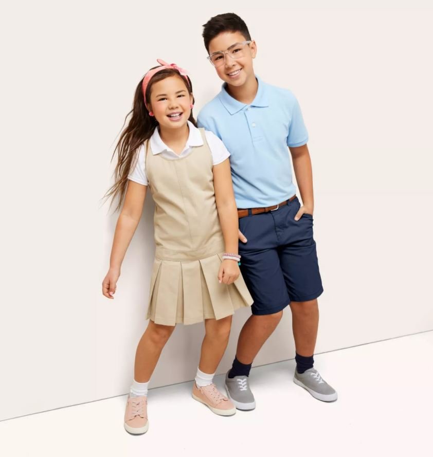 School Uniforms on Sale! Get 20% off with Target Circle Offer!