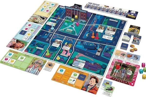 Back to The Future Back in Time Board Game