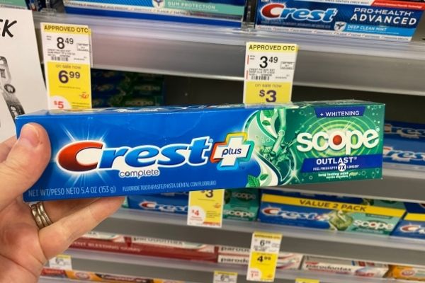 Crest Toothpaste Deals
