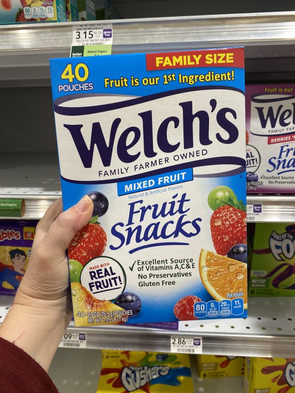 Welch's Fruit Snacks on Sale