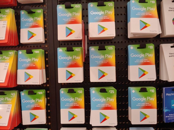 Google Play Gift Card Deals