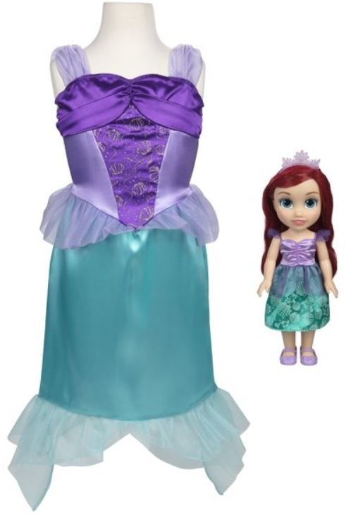 Ariel Doll & Girl's Dress Set on Sale