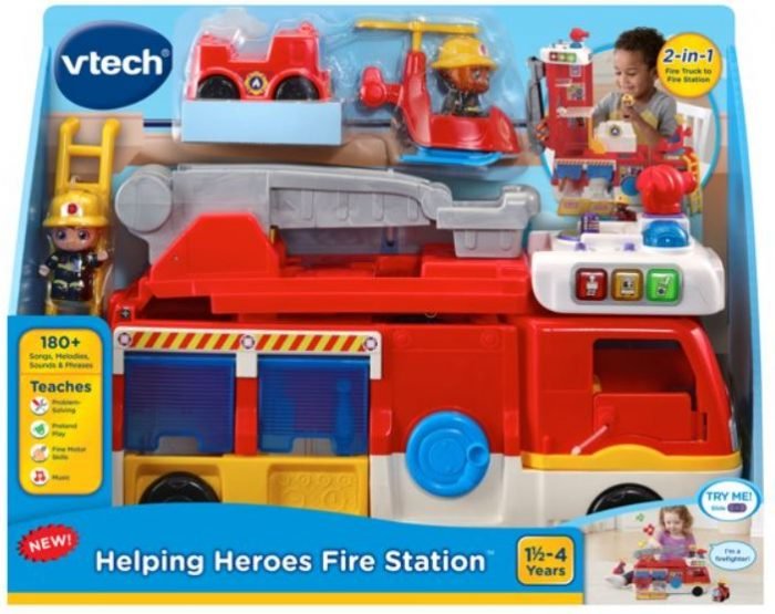 VTech Helping Heroes Fire Station Playset
