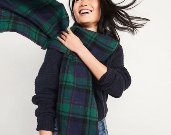 Flannel Scarves on Sale