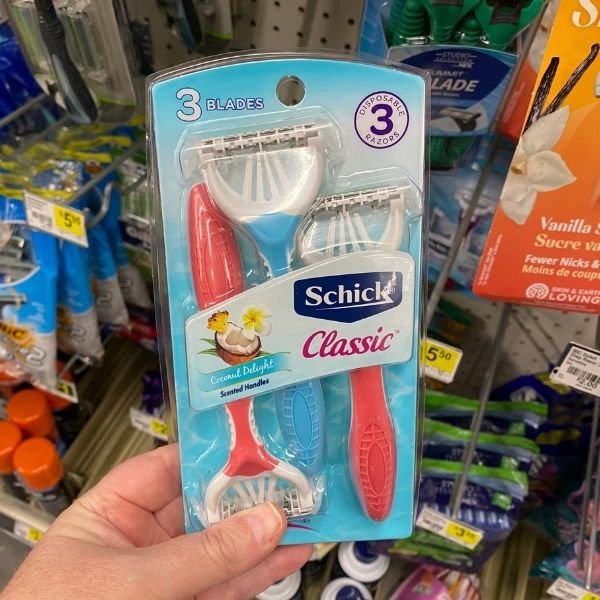 dollar general schick razors