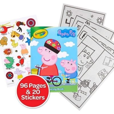 Peppa Pig Coloring Book on Sale