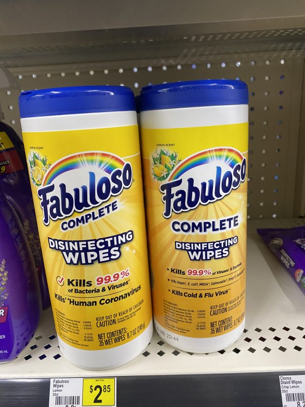 Fabuloso Disinfecting Wipes on Sale