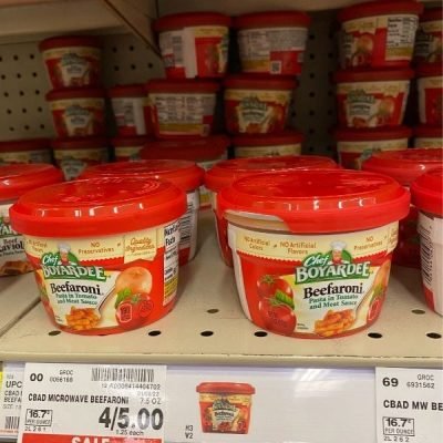 Chef Boyardee Beefaroni on Sale