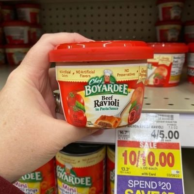Chef Boyardee Beef Ravioli Microwaveable Bowls